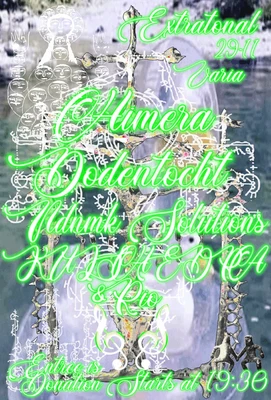 Flyer of the event Extratonal Infrastructure #99699