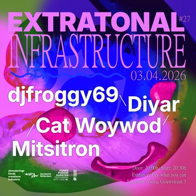 Flyer of the event Extratonal Infrastructure #27